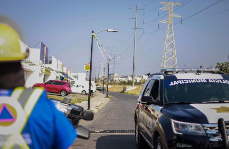 Granada moviliza a servicios de emergencia en Avenida Sombrerete