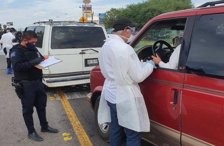 Iniciaron los controles sanitarios en entradas y salidas de Querétaro