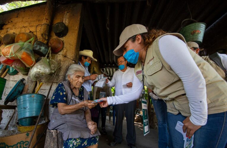 Se adelantarán cuatro meses de pago de Pensiones para el Bienestar a personas de la tercera edad