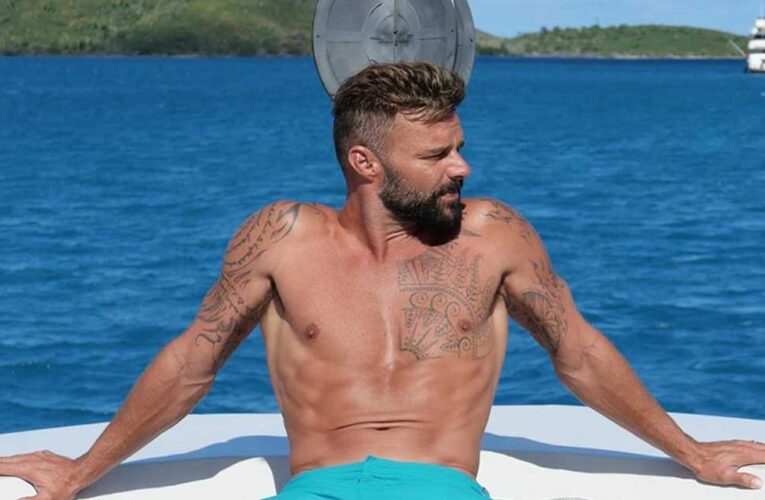 Ricky Martin combate el estrés haciendo música