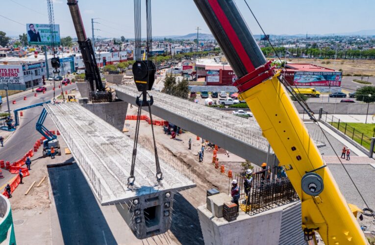 El Viaducto Poniente con un 68 por ciento de avance: Obras Públicas Municipales