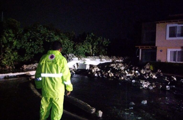 Tras la lluvia de la madrugada se atendieron afectaciones en 7 viviendas: Protección Civil Municipal