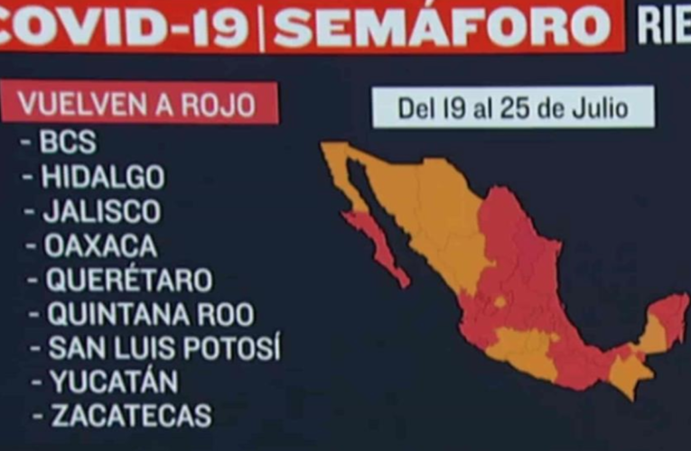 Querétaro a semáforo rojo, propone Federación