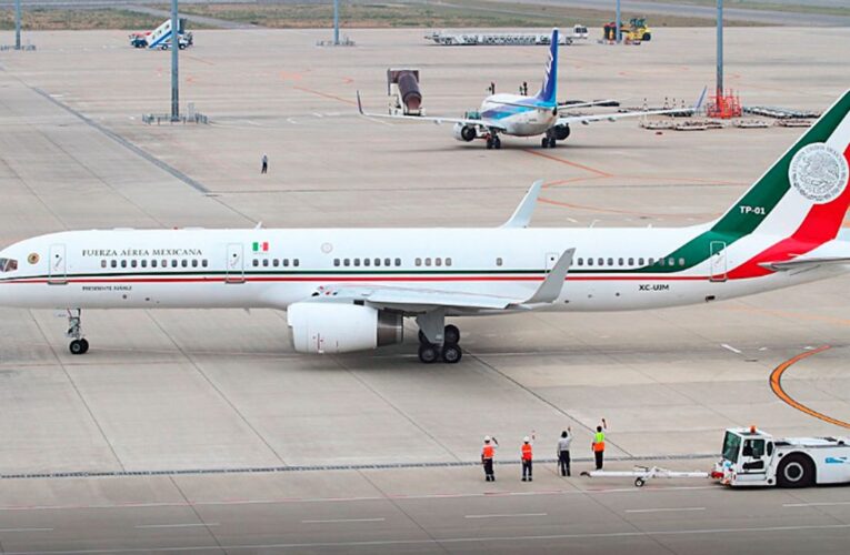 El avión presidencial vuelve a México esta tarde