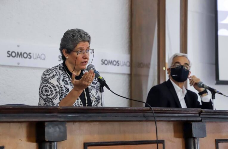 Rectora de la UAQ imparte conferencia “Ciencia y arte: arte y ciencia. La naturaleza como inspiración”