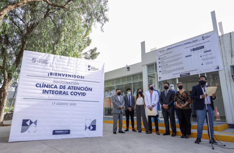 Abre Clínica de Atención Integral COVID de la UAQ