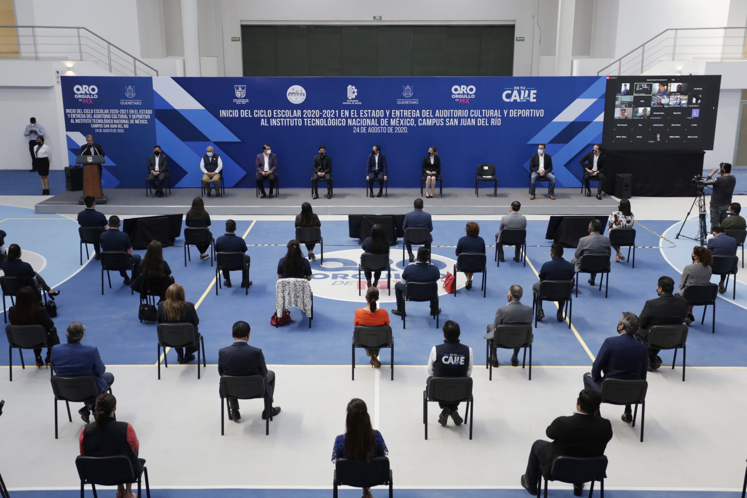 Encabeza Gobernador el arranque del ciclo escolar 2020-2021 a distancia