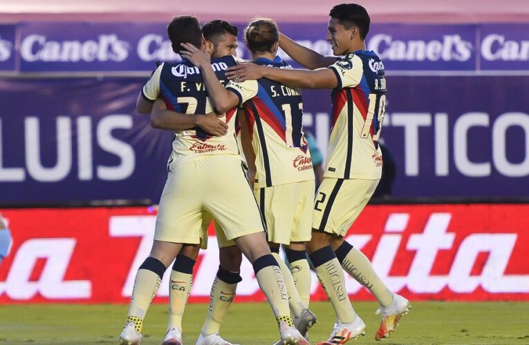 América gana en su visita a San Luis y escala posiciones