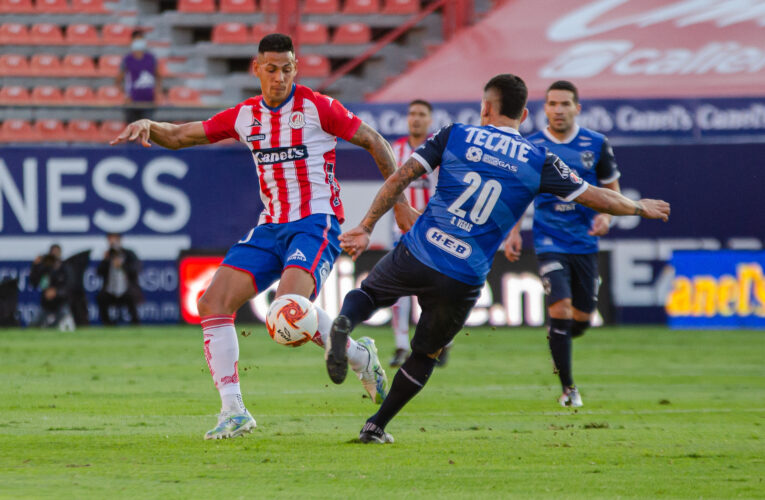 Victoria de Monterrey a domicilio 2-1 contra San Luis en la jornada 11 de la liga