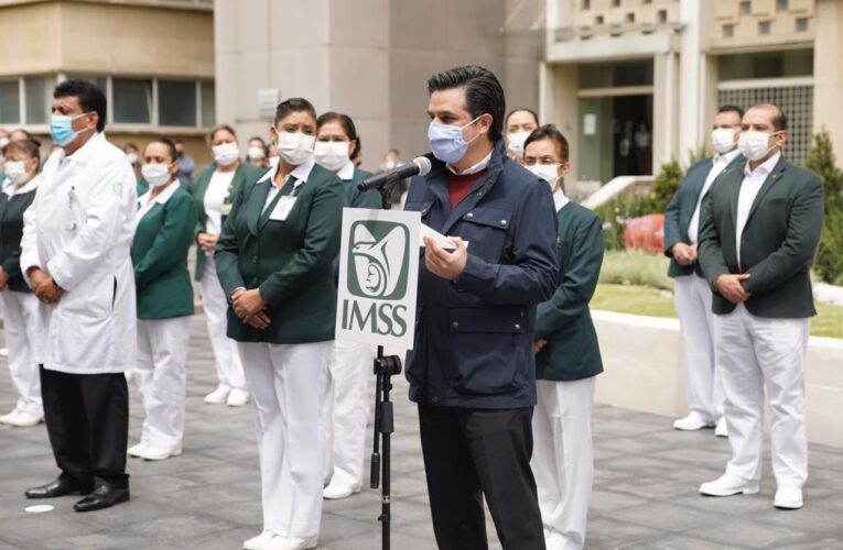 IMSS, piedra angular en la respuesta médica frente al COVID19: Zoe Robledo