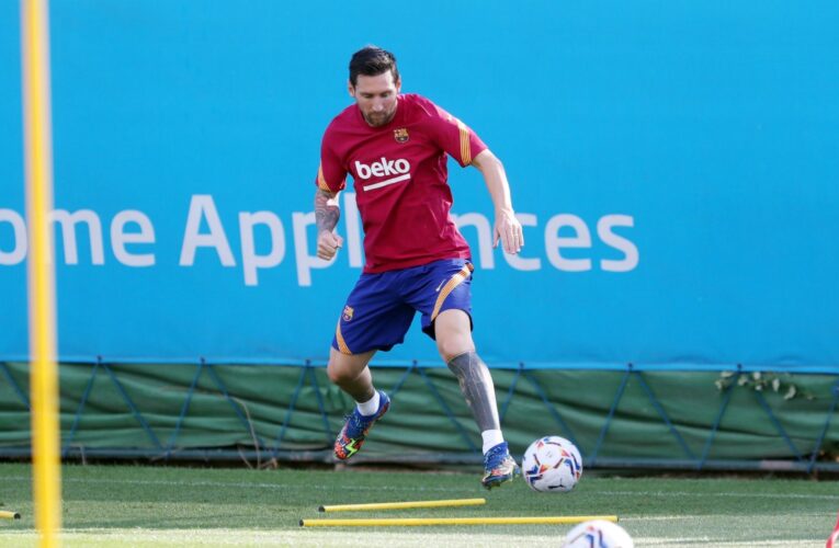 Lionel Messi se reincorpora a los entrenamientos