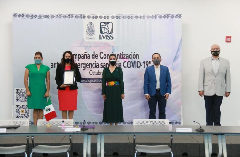 El Congreso de Querétaro implementó campaña de concientización por COVID19