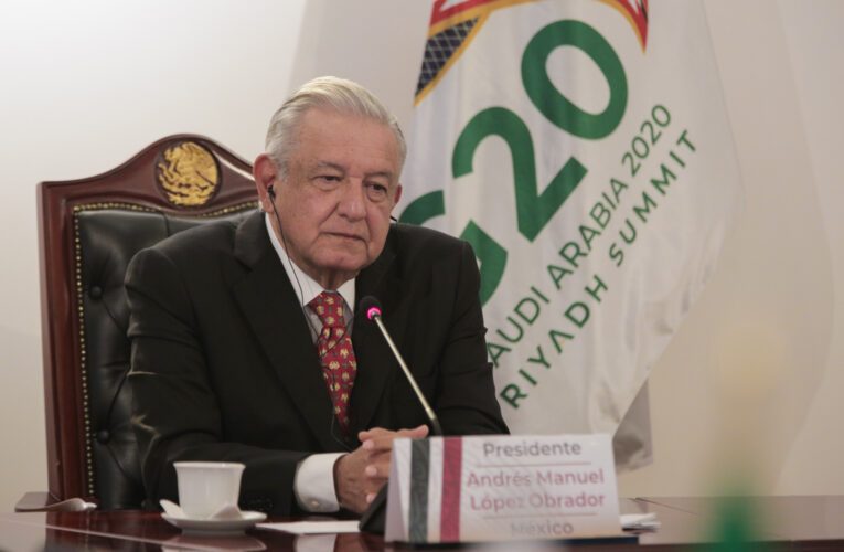 AMLO enfatiza en la salud como derecho humano en la reunión del G20