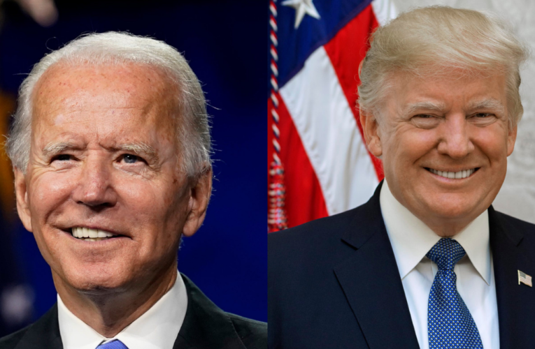 Joe Biden con más votos que Donald Trump