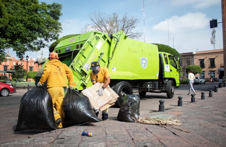 Se suspenderá la recolección de basura en navidad y año nuevo