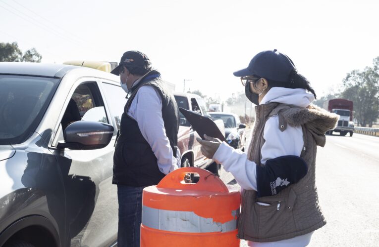 Se realizaron cinco mil 555 recomendaciones de prevención a COVID-19 en los filtros sanitarios