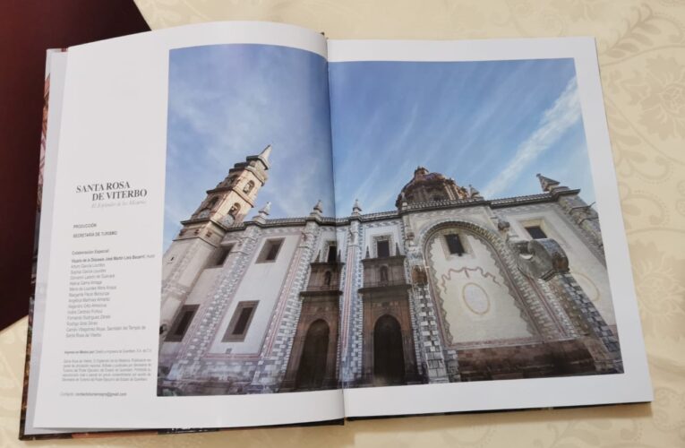 Resaltan en libro el valor histórico del Templo de Santa Rosa de Viterbo