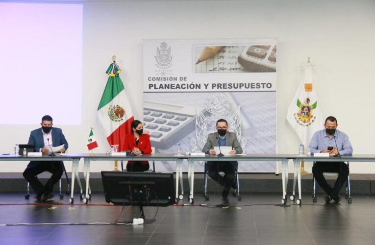 La Comisión de Planeación y Presupuesto llevó a cabo el análisis de la Ley de Ingresos de los 18 municipios para 2021