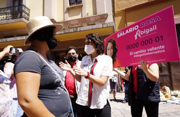 Un crecimiento económico que beneficie a todos los queretanos, no solo a las élites: Abigail Arredondo