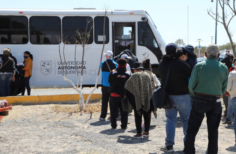 Transportará UAQ a su personal al Ecocentro Expositor para vacunación contra COVID19