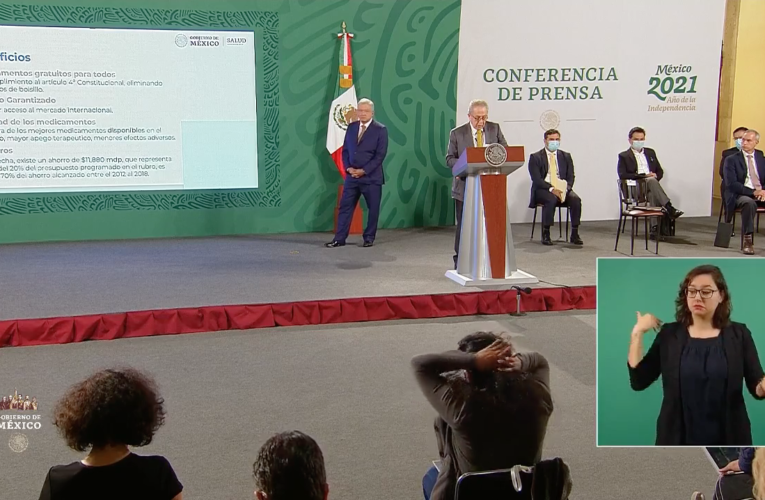 11 mil mdp se ahorra gobierno federal en compra de medicamentos.