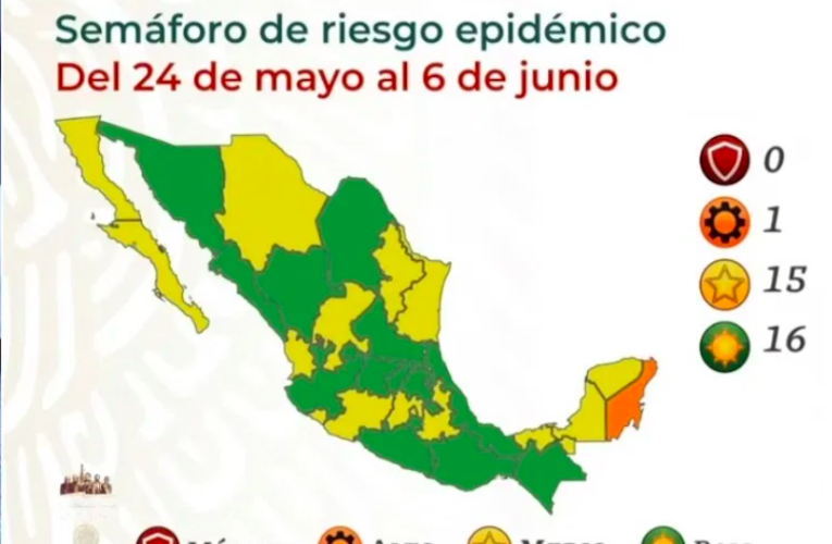 Querétaro en semáforo epidemiológico en verde