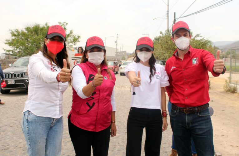 Candidata a diputación federal por el Distrito 3, Rosy Pacheco, se encuentra lista para el debate.