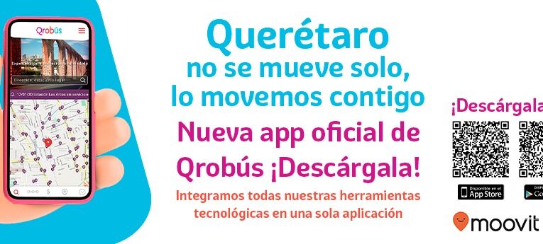 Qrobús lanza su aplicación oficial, busca transformar la movilidad en el estado.