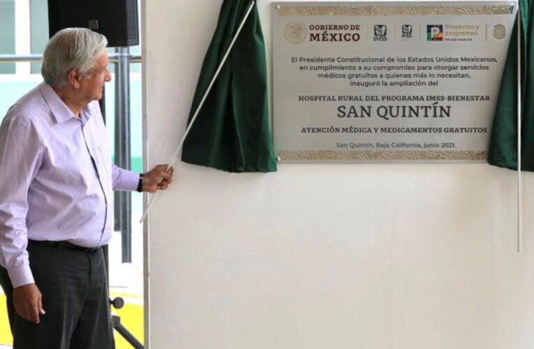 AMLO anuncia 120 hospitales más de IMSS-Bienestar