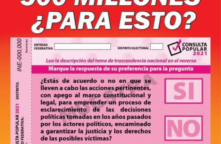 Consulta ciudadana sobre juicio contra expresidentes es dinero a la basura: ciudadanos en redes.