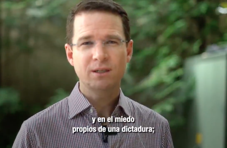 Justificar una dictadura es un error: Anaya.