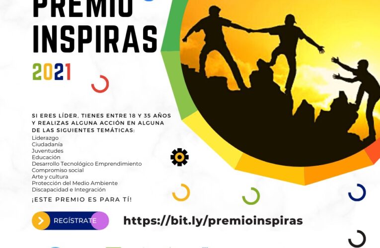 Presentan «Premio Inspiras» primera edición, para líderes juveniles de Querétaro.