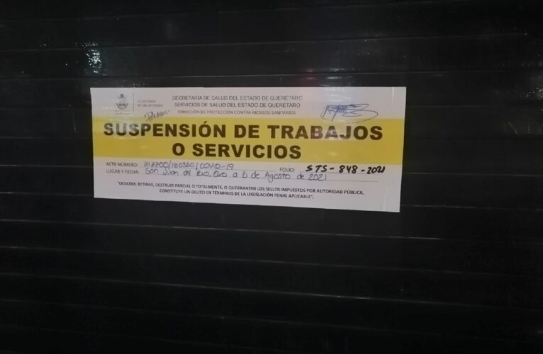 Unidad Especial Anti-COVID-19 efectuó 68 verificaciones, cinco suspensiones y una dispersión