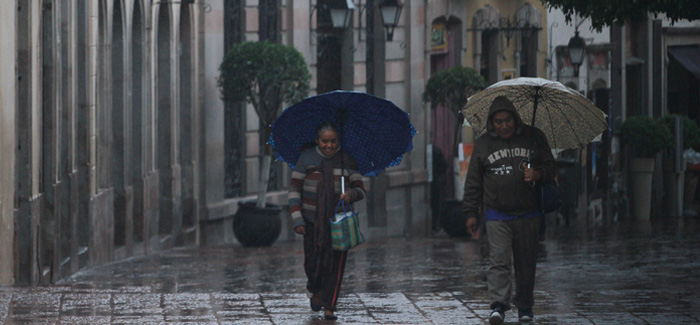 Se pronostican lluvias para Querétaro durante el fin de semana.