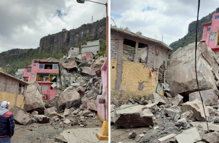 Encuentran los restos de Paola y Dilan en Cerro del Chiquihuite