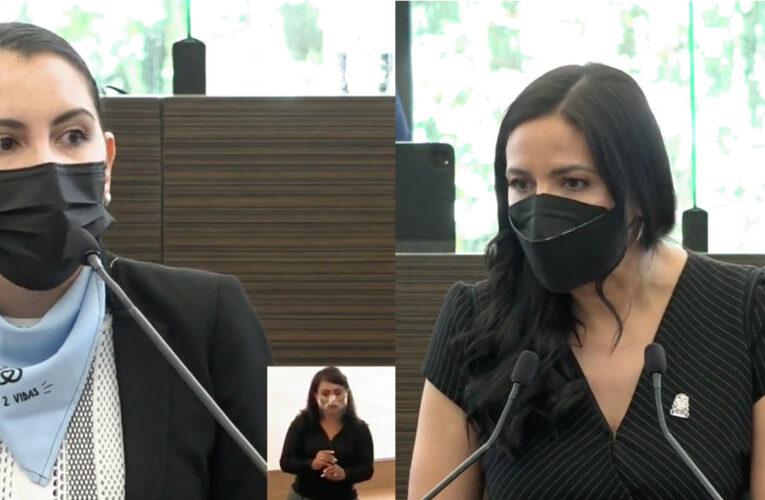 En sesión de pleno, diputadas debaten acerca de resolución de SCJN sobre aborto.