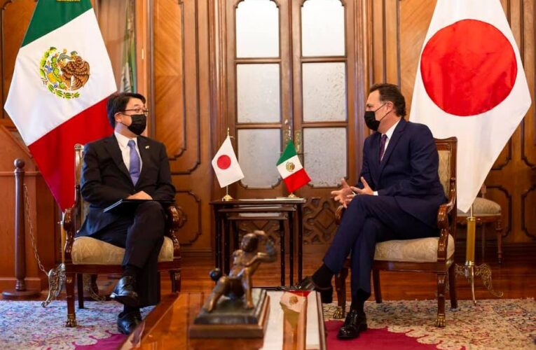 Kuri se reúne con Cónsul de Japón para fortalecer alianzas estratégicas