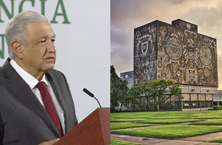 AMLO vuelve a emitir críticas contra la UNAM y lamentó su «derechización»