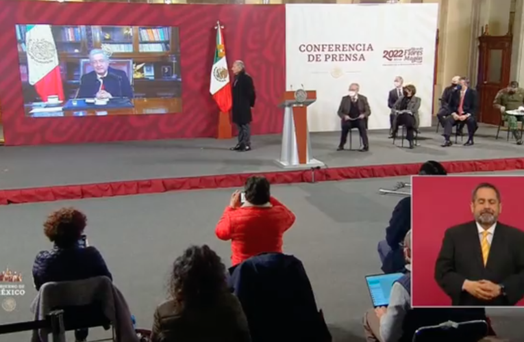 AMLO aparece, a través de video, en «La Mañanera»: Me siento bastante bien.