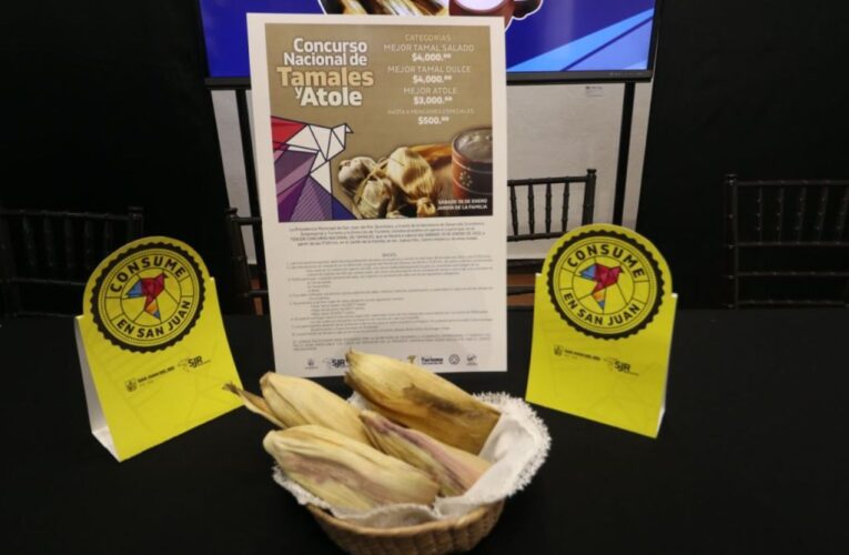 Alistan 3er Concurso Nacional de Tamales y Atole de SJR