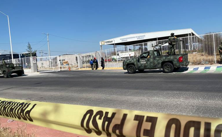 Localizan arma explosiva en Querétaro.