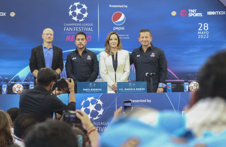 Anuncian primer festival de la Champions League que se realizará fuera de Europa, la sede será Querétaro.