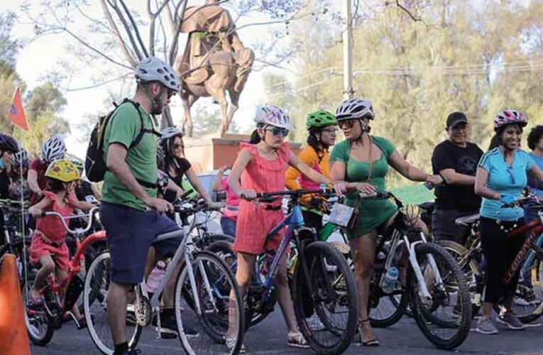 Asociación reta a funcionarios a trasladarse en bicicleta