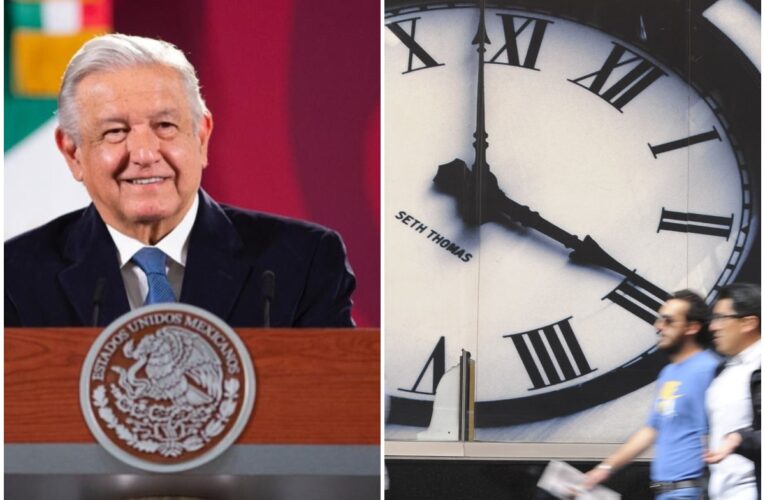 AMLO afirma que la ciudadanía no quiere el horario de verano