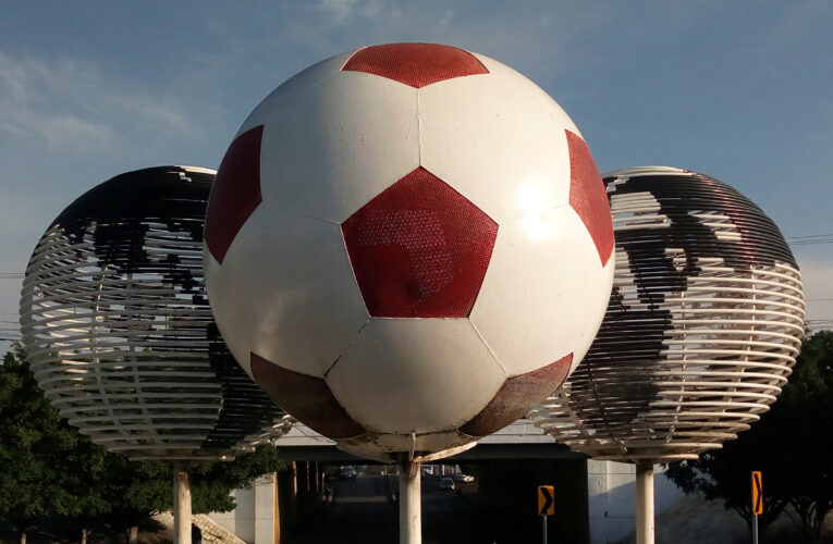 La fuente de los balones de Querétaro