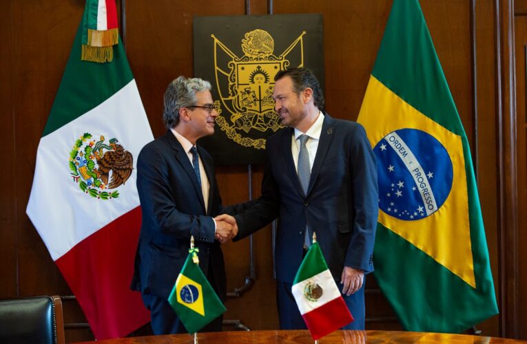 Querétaro fortalece relaciones bilaterales con Brasil