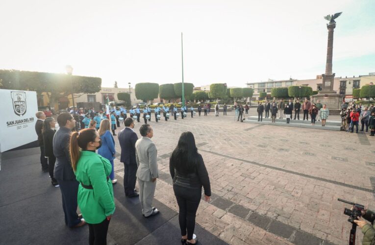 Roberto Cabrera encabeza  ceremonia conmemorativa del Descubrimiento de América