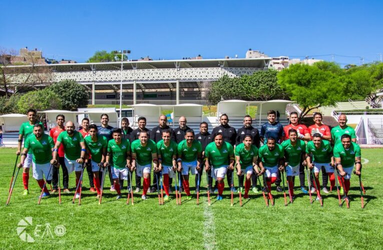 Selección Mexicana de Fútbol para Amputados en octavos de final de mundial en Turquía