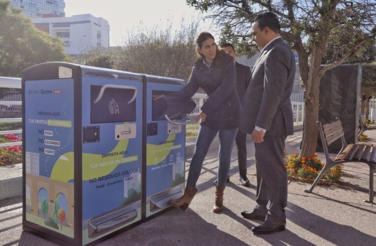 Municipio de Querétaro inicia instalación de nuevas papeleras