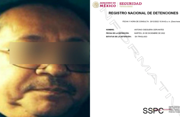 ‘Tony Montana’, hermano de ‘El Mencho’, fue detenido este martes